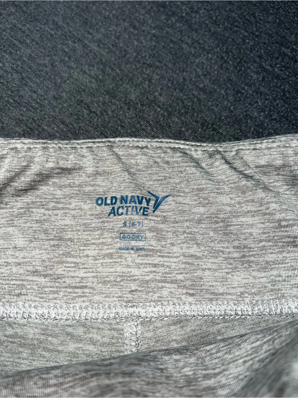 Old Navy Girls Heather Gray Bike Shorts